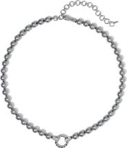 Nadri Poppy Twist Ring Necklace