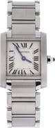 Pre-Owned Cartier Tank Francaise Quartz Watch Stainless Steel 20