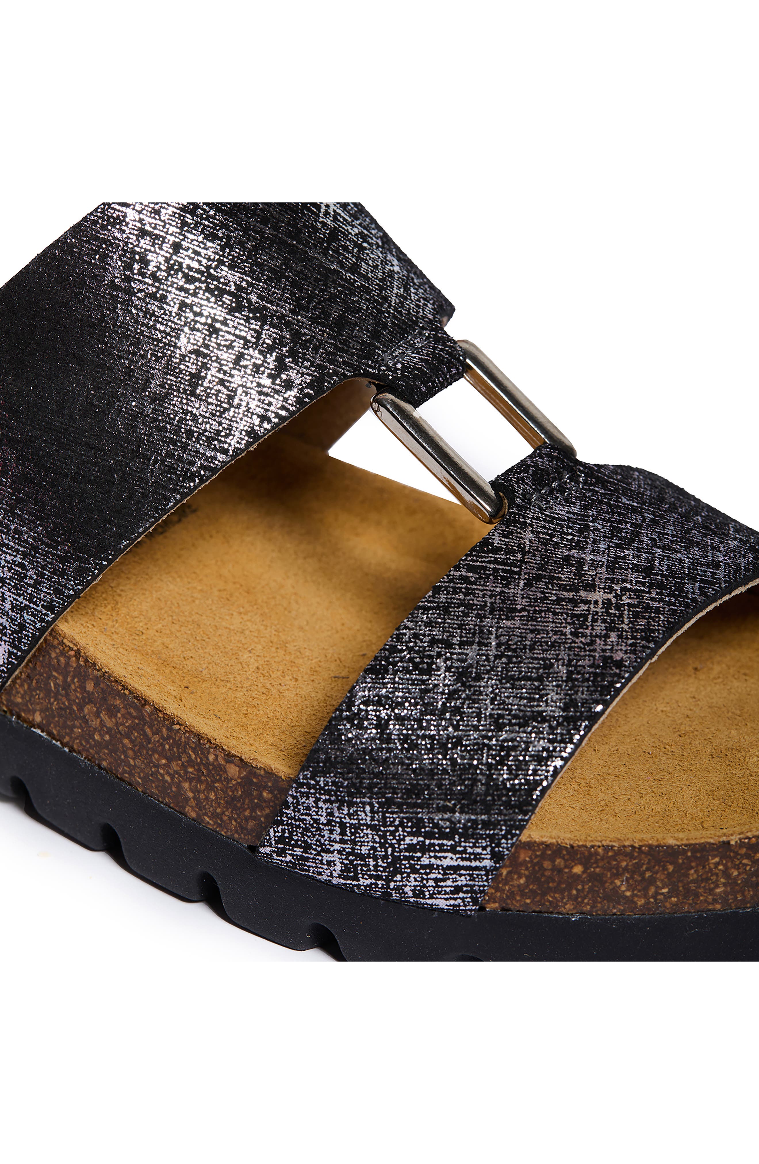Plakton Clarissa Sandal, Alternate, color, Sac Negro