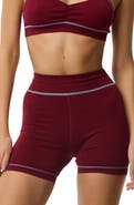 Rip Curl Ribbed Knit Shorts