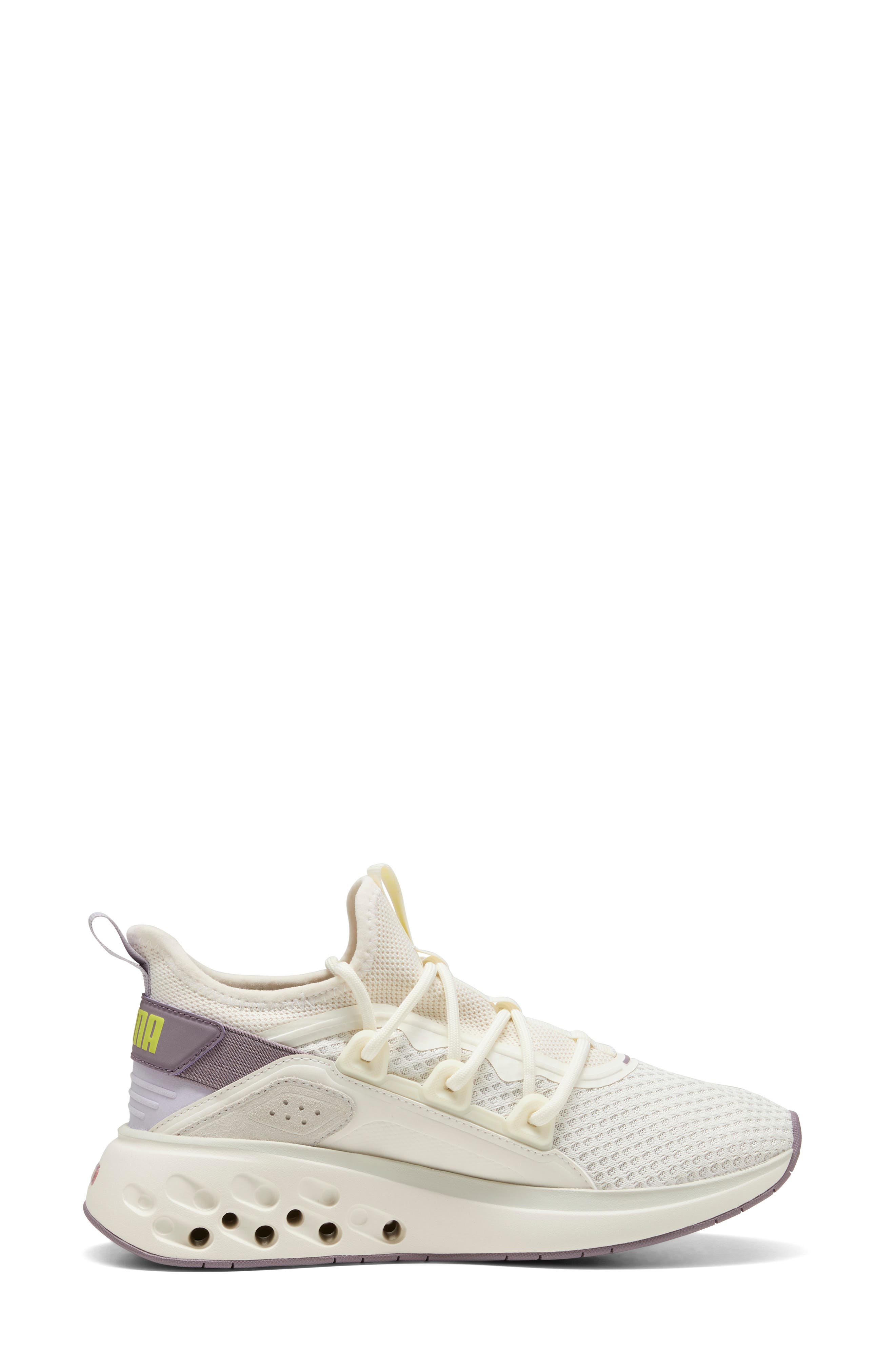 Softride Frequence Street Sneaker, Alternate, color, WARM WHITE-PLUM JAM- YELLOW