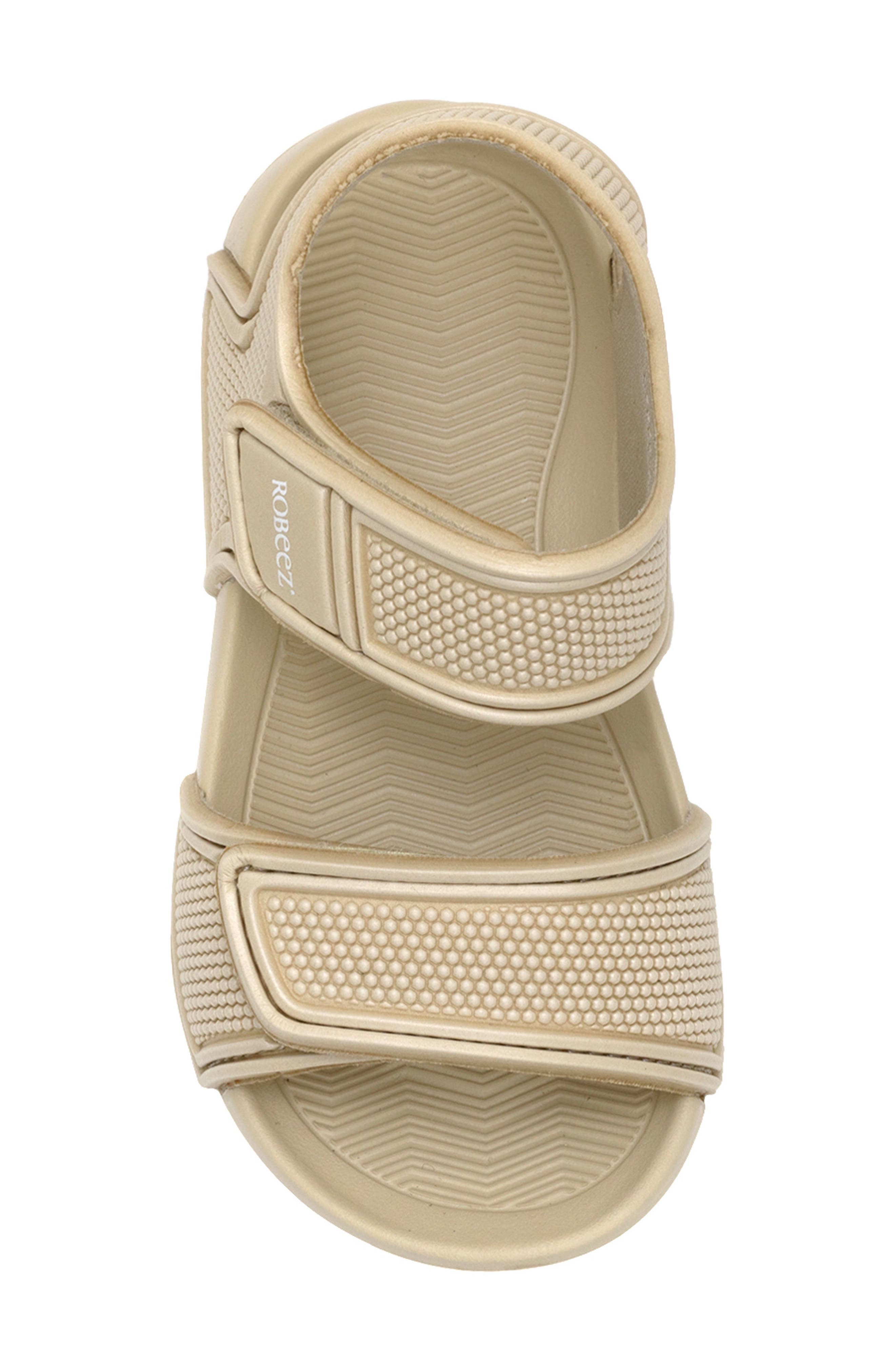 Robeez<sup>®</sup> River Gem Sandal, Alternate, color, Champagne