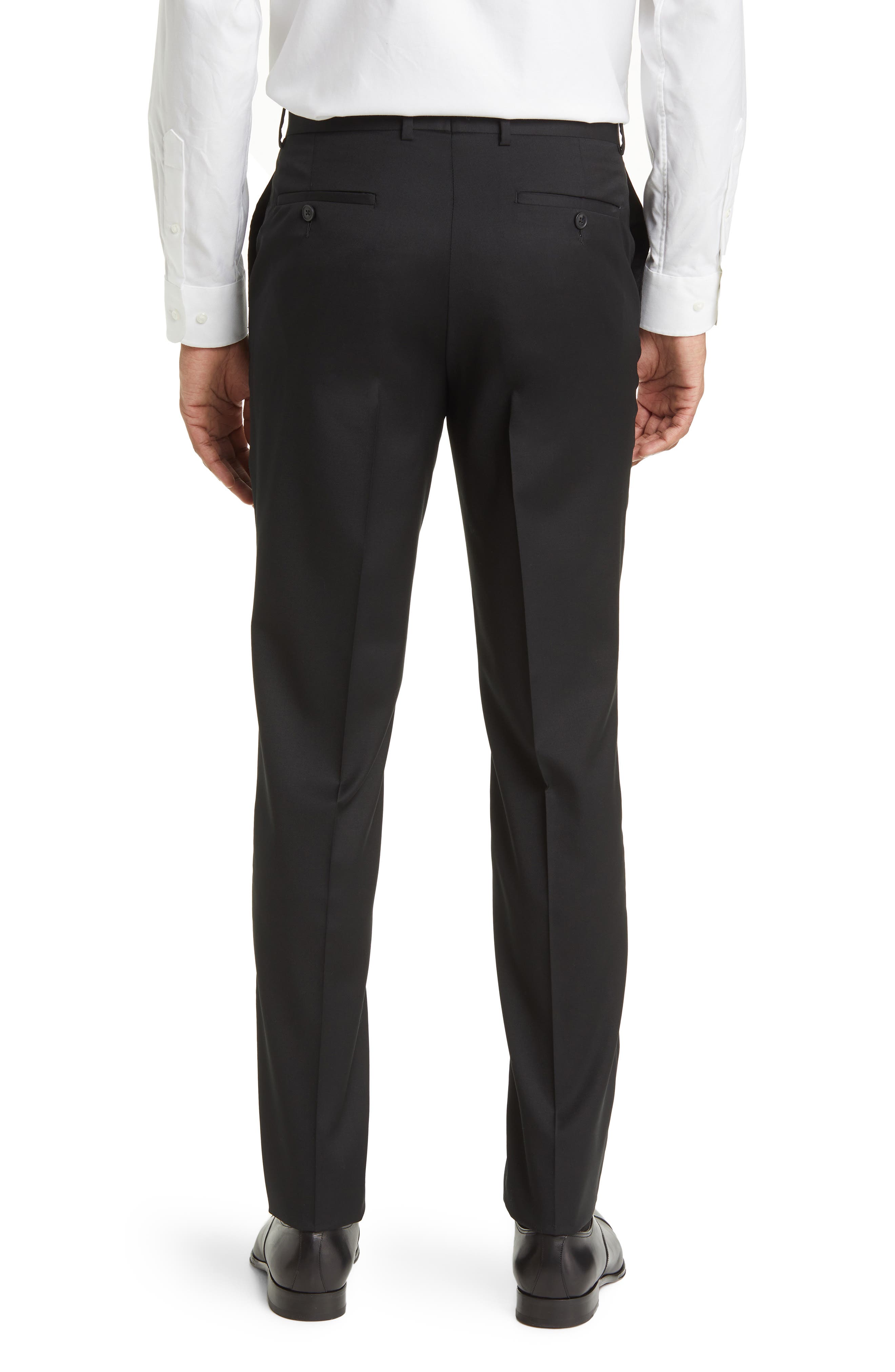 Мужские платья Peter Millar Harker Flat Front Stretch Wool Twill Dress Pants — фото 2