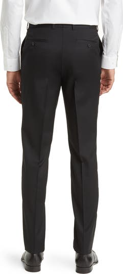 Peter Millar Harker Flat Front Solid Stretch Wool Dress