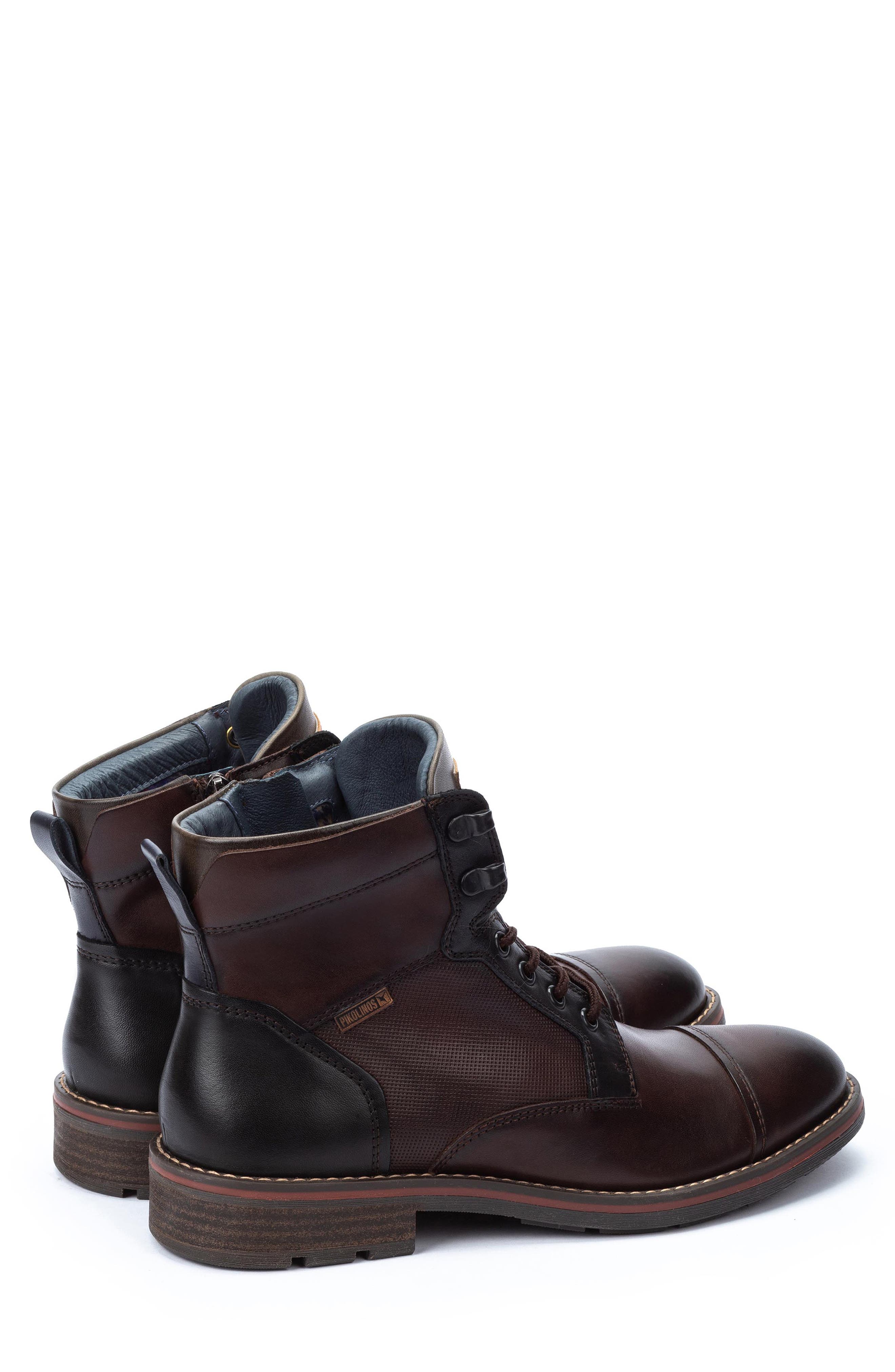 PIKOLINOS York M2M Lace-Up Cap Toe Boot, Alternate, color, Olmo