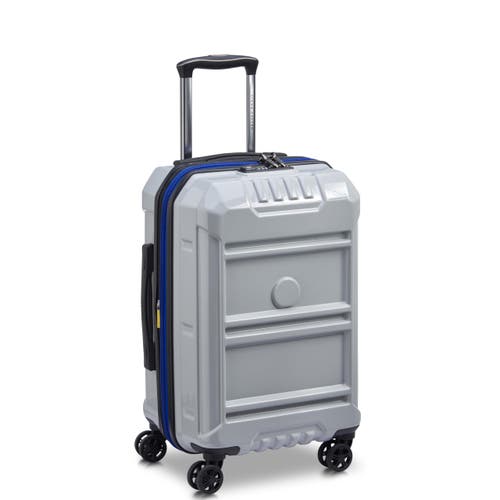 Delsey Paris Rempart Carry-on Hardside Expandable Luggage With Spinner Wheels In Storm Grey