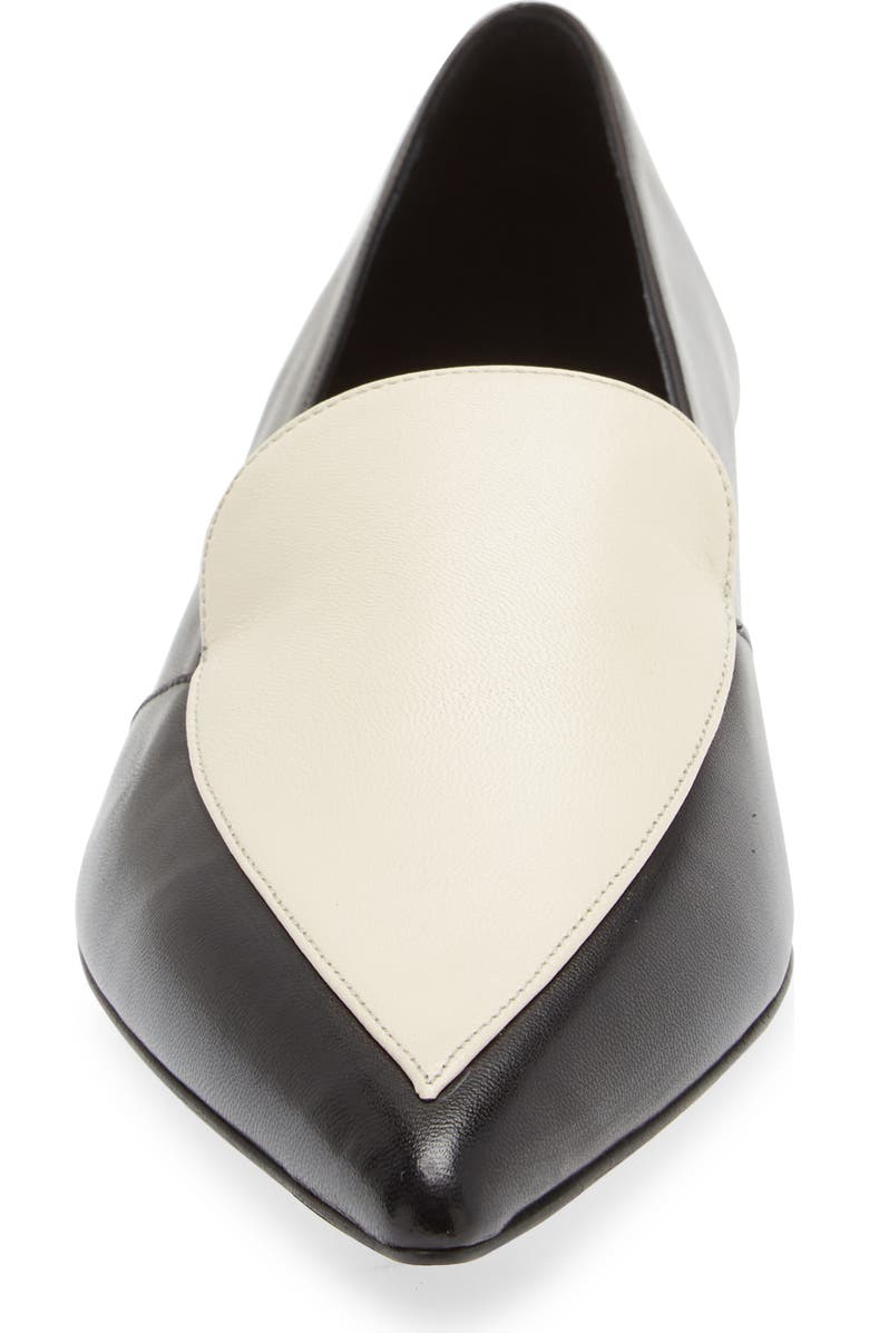 aeyde Martha Pointed Toe Flat, Alternate, color,