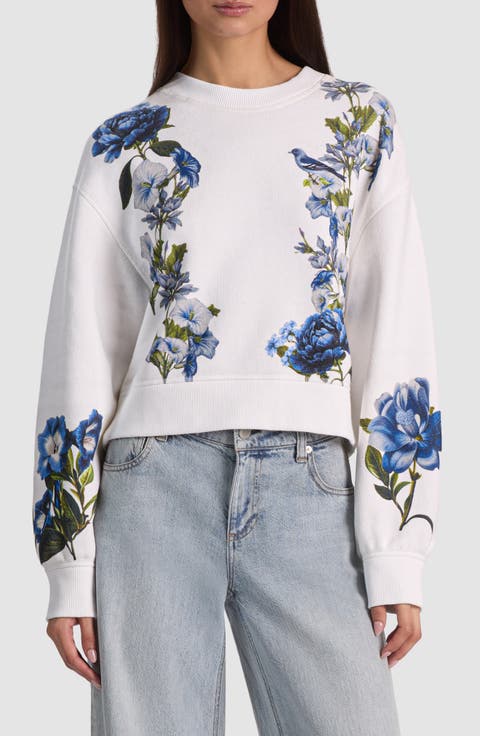 Russel Floral Print Sweatshirt