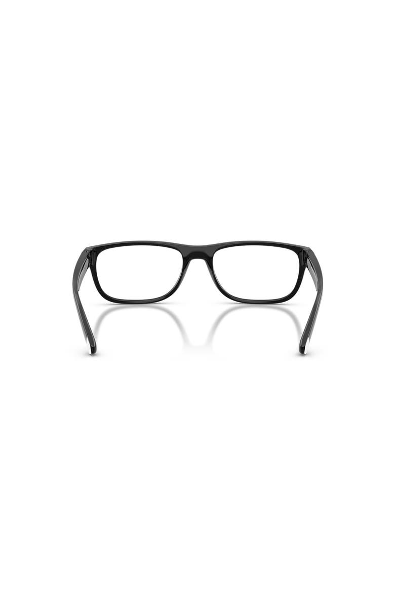 58mm Rectangle optical glasses, Alternate, color, Black
