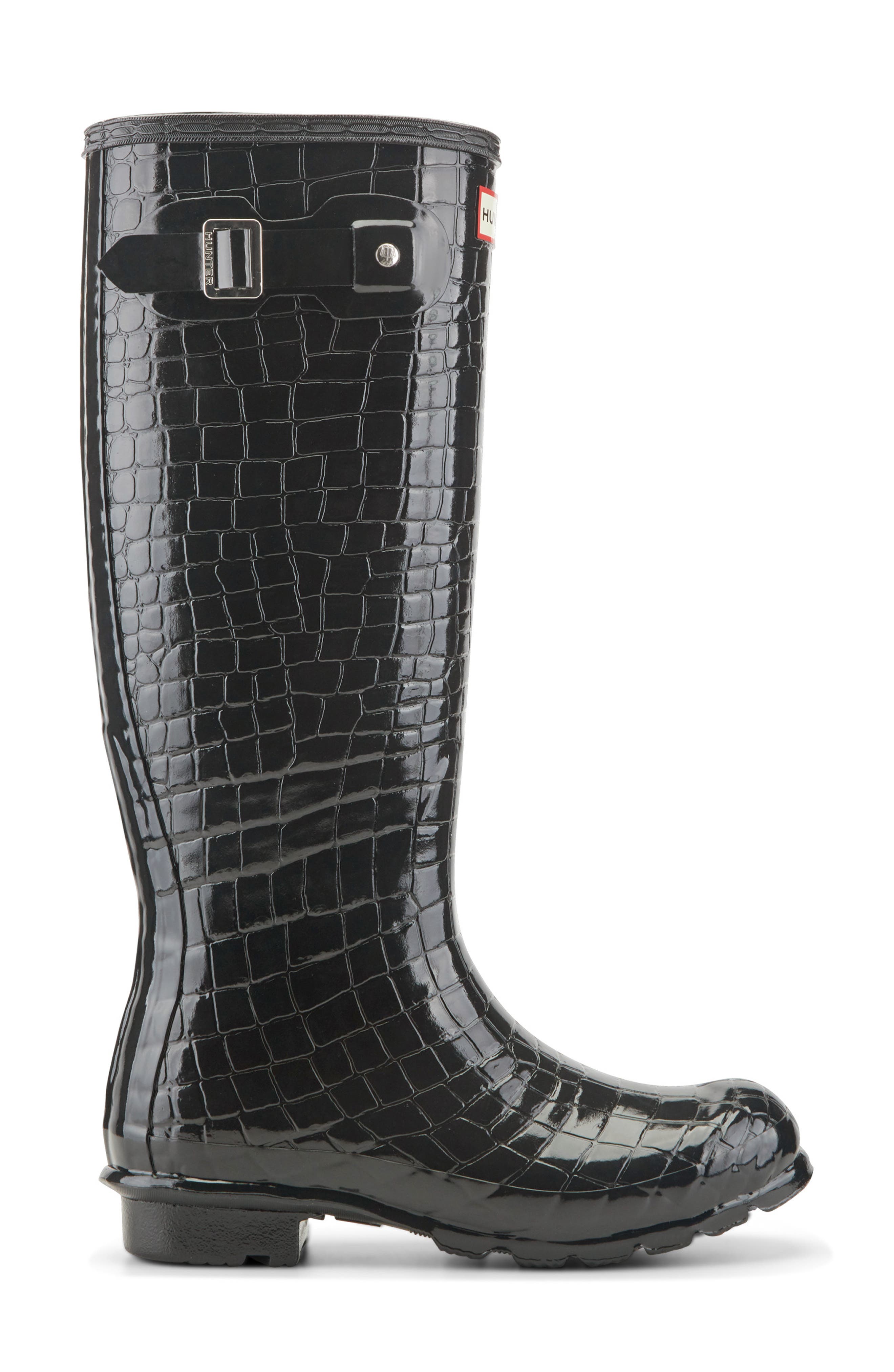 Original Tall Rain Boot, Alternate, color, BLACK