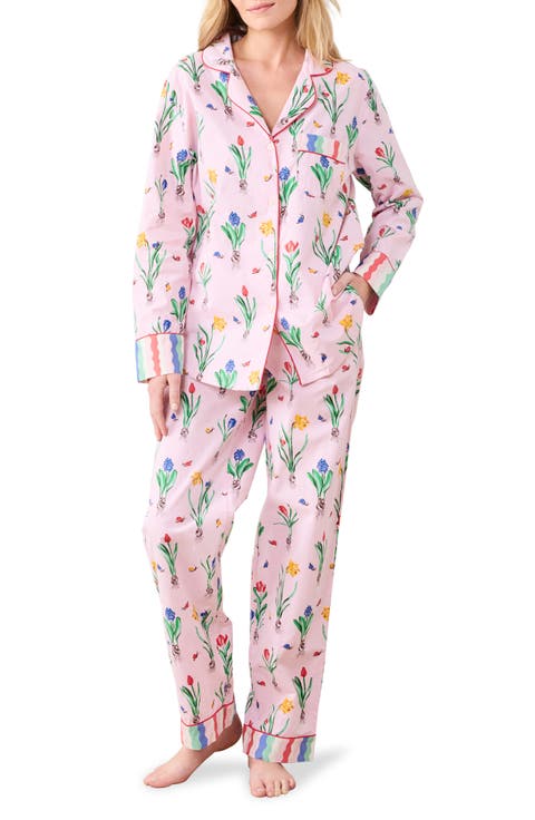 Long Sleeve Organic Cotton Pajamas Set