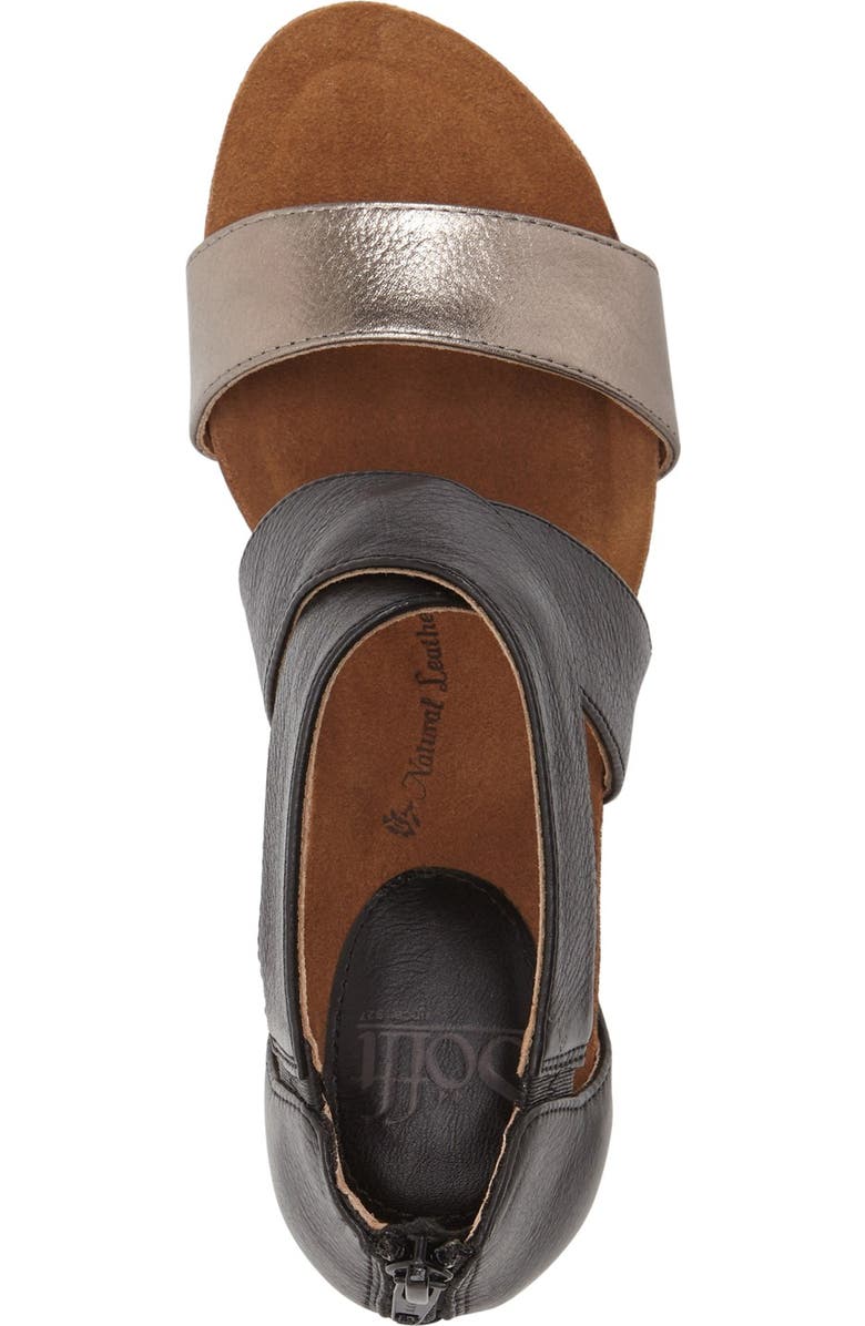 Söfft 'Vallar' Wedge Sandal, Alternate, color,