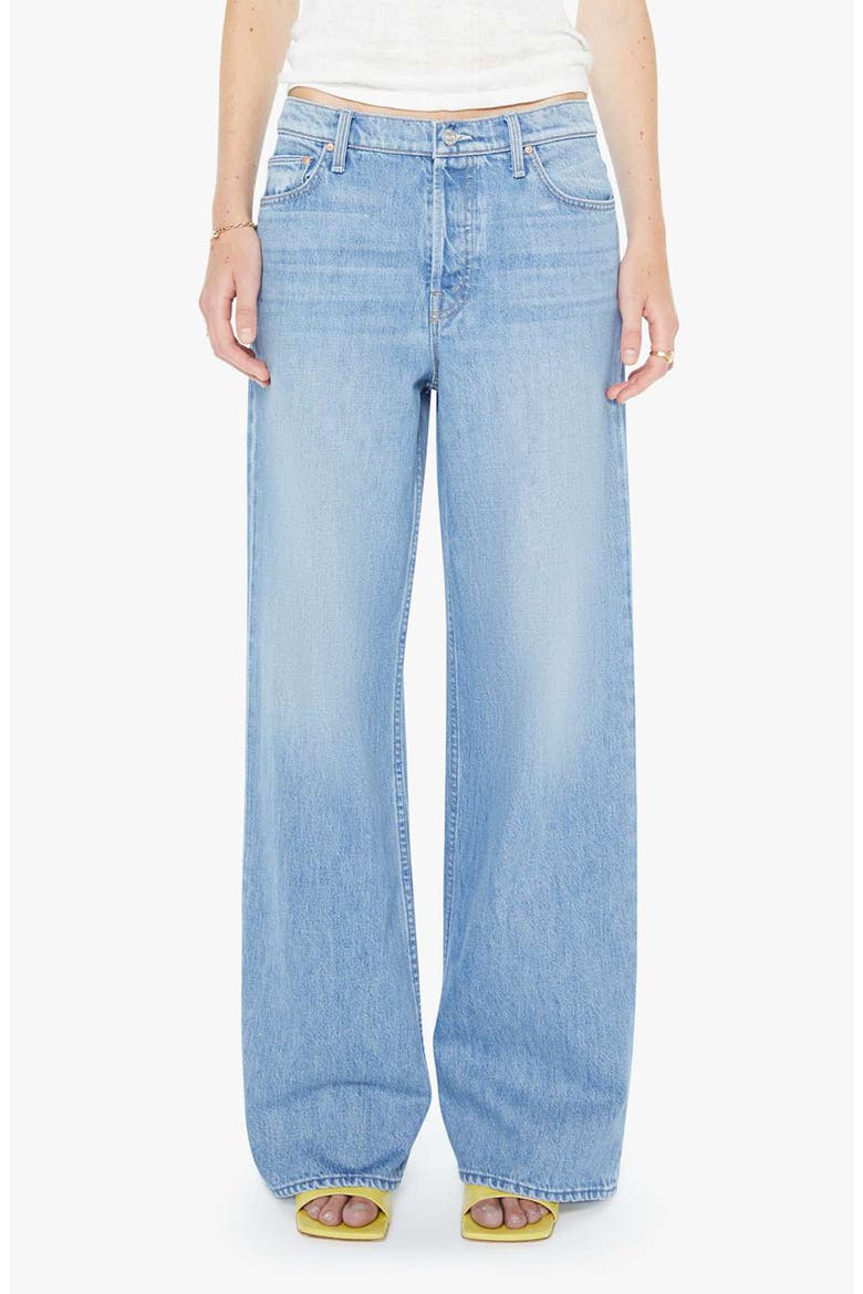 The Rerun Zip Sneak Wide Leg Jeans, Main, color, LAST BITE