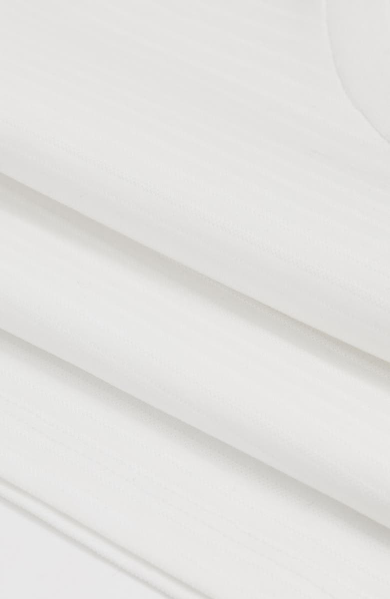 Reiss Kids' Jacquard Stripe T-Shirt, Alternate, color, White