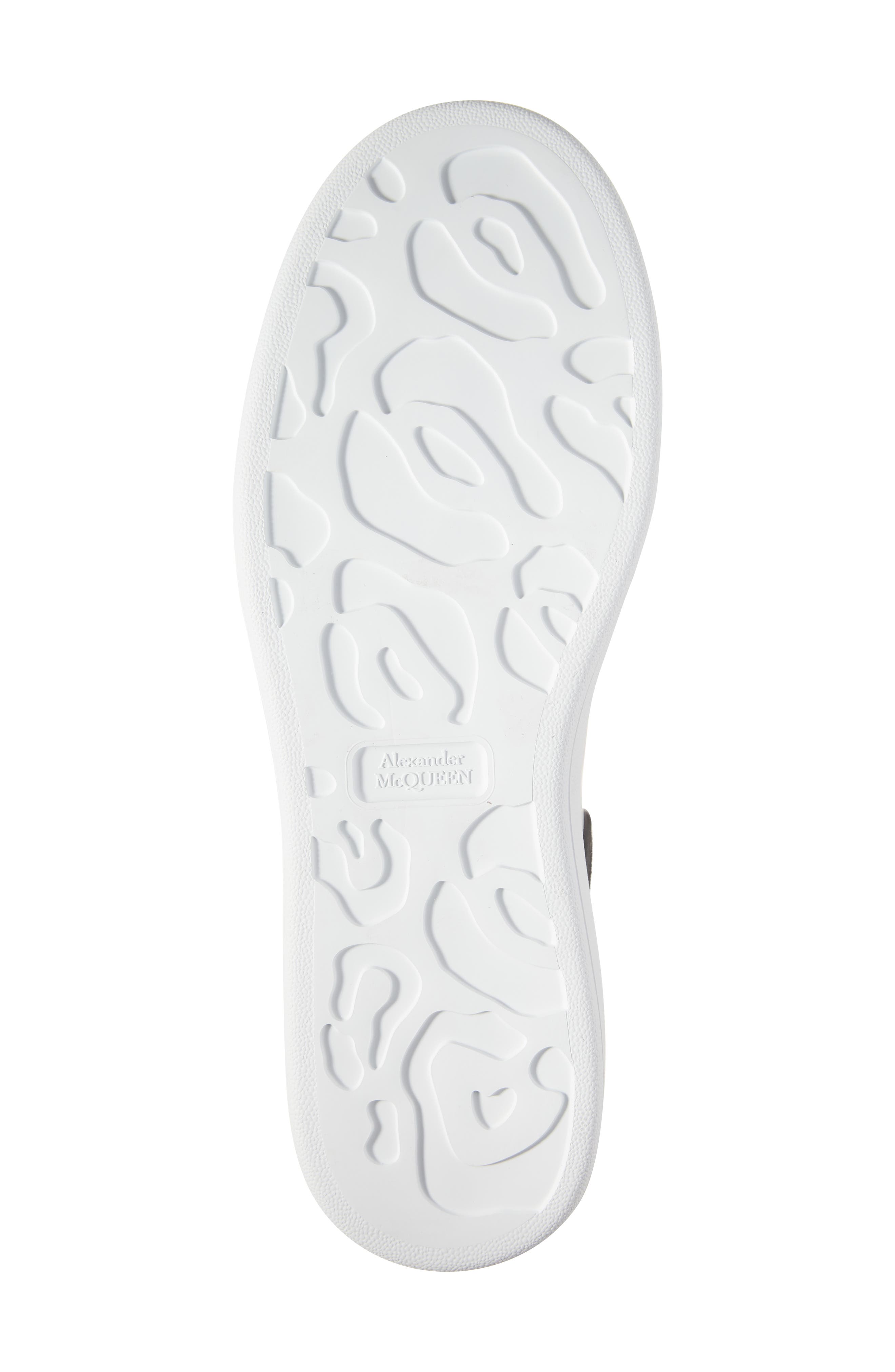 McQueen Oversized Retro Sneaker, Alternate, color, White/ Luna/ Black