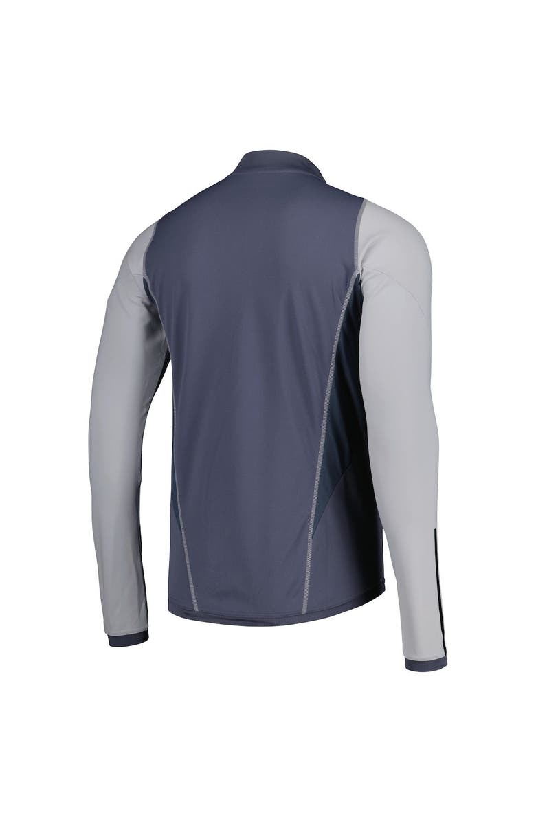 adidas Men's adidas Gray D.C. United 2023 On-Field AEROREADY Quarter-Zip Training Top, Alternate, color, 