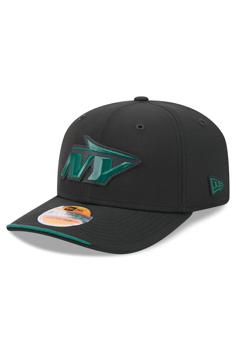 Men's New Era Black New York Jets 2026 Sideline 9SEVENTY Adjustable Hat, Main, color, Black