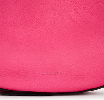 Half Moon Leather Crossbody Bag