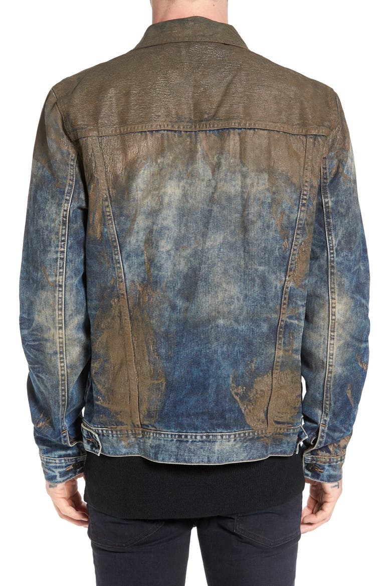 Mud Denim Jacket, Alternate, color, INDIGO