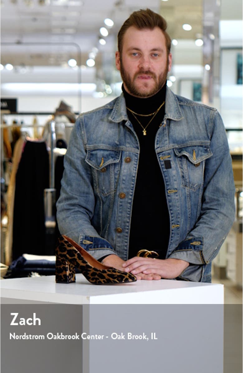 Gamine Leopard Pattern Pump, sales video thumbnail