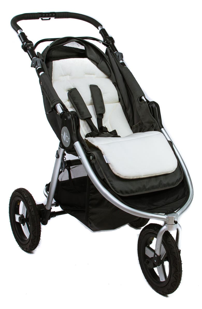 Bumbleride Reversible Organic Cotton Seat Liner, Main, color, Natural