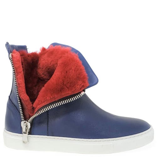 Madison Maison Double Zip Shearling Boot In Multi