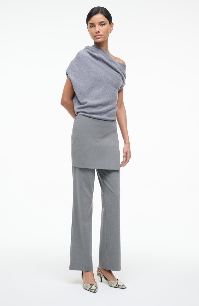 STAUD Mabel One-Shoulder Sweater, Alternate, color,