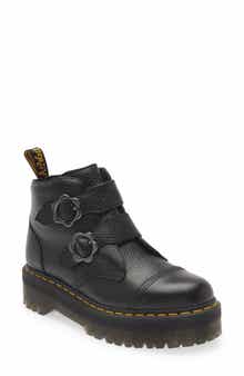 Dr. Martens Devon Flower Platform Bootie