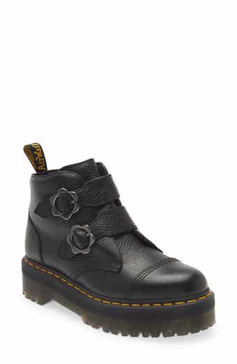 Dr. Martens Devon Flower Platform Bootie