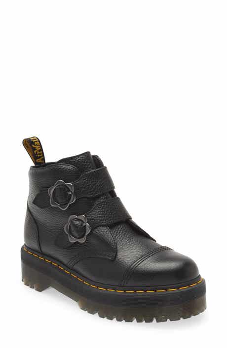 Dr. Martens Devon Flower Platform Bootie
