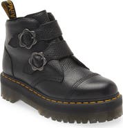 Dr. Martens Devon Flower Platform Bootie