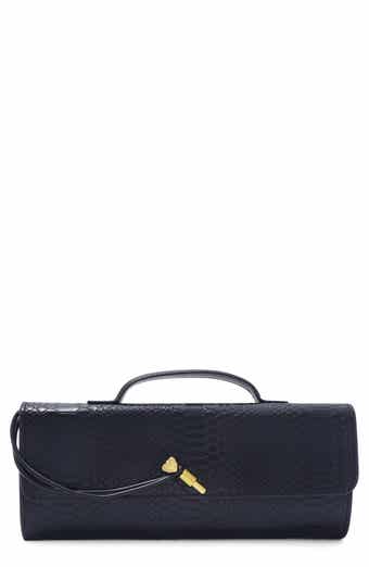 Embossed Faux Leather Envelope Bag