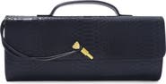 Adornia Embossed Faux Leather Envelope Bag