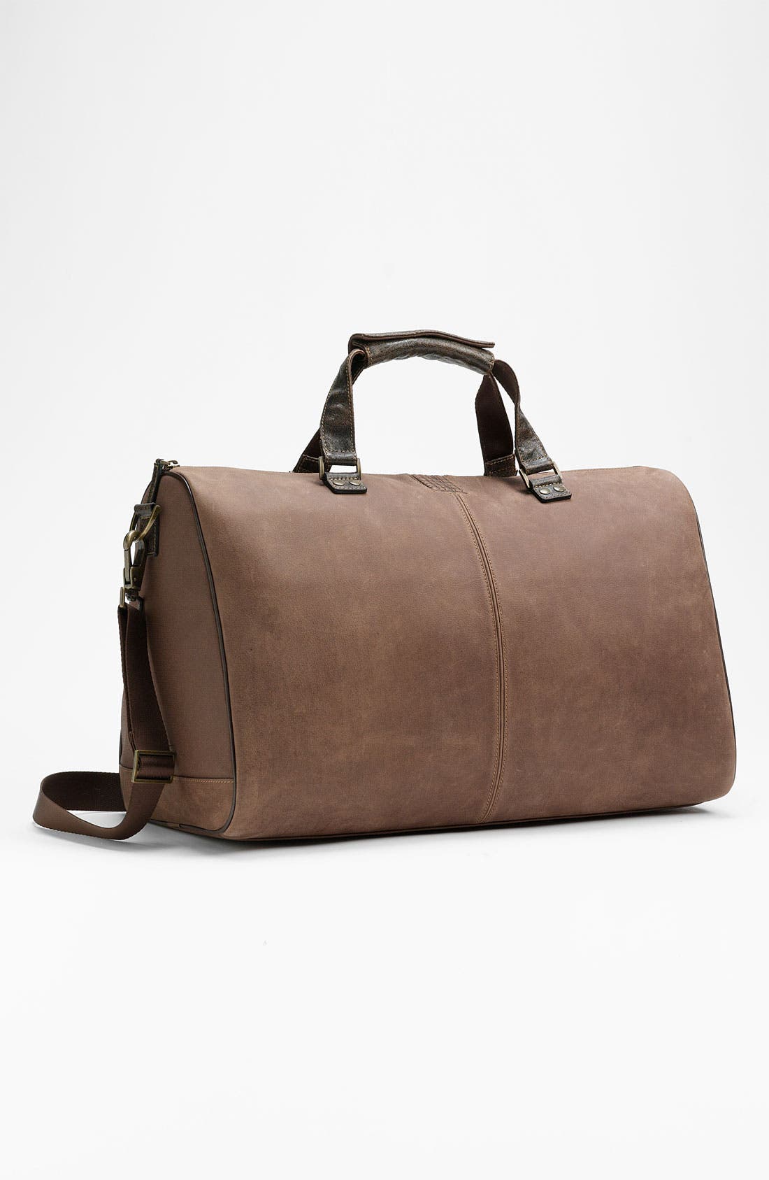 'Leon' Duffel, Main, color, MOCHA/ GREEN PLAID