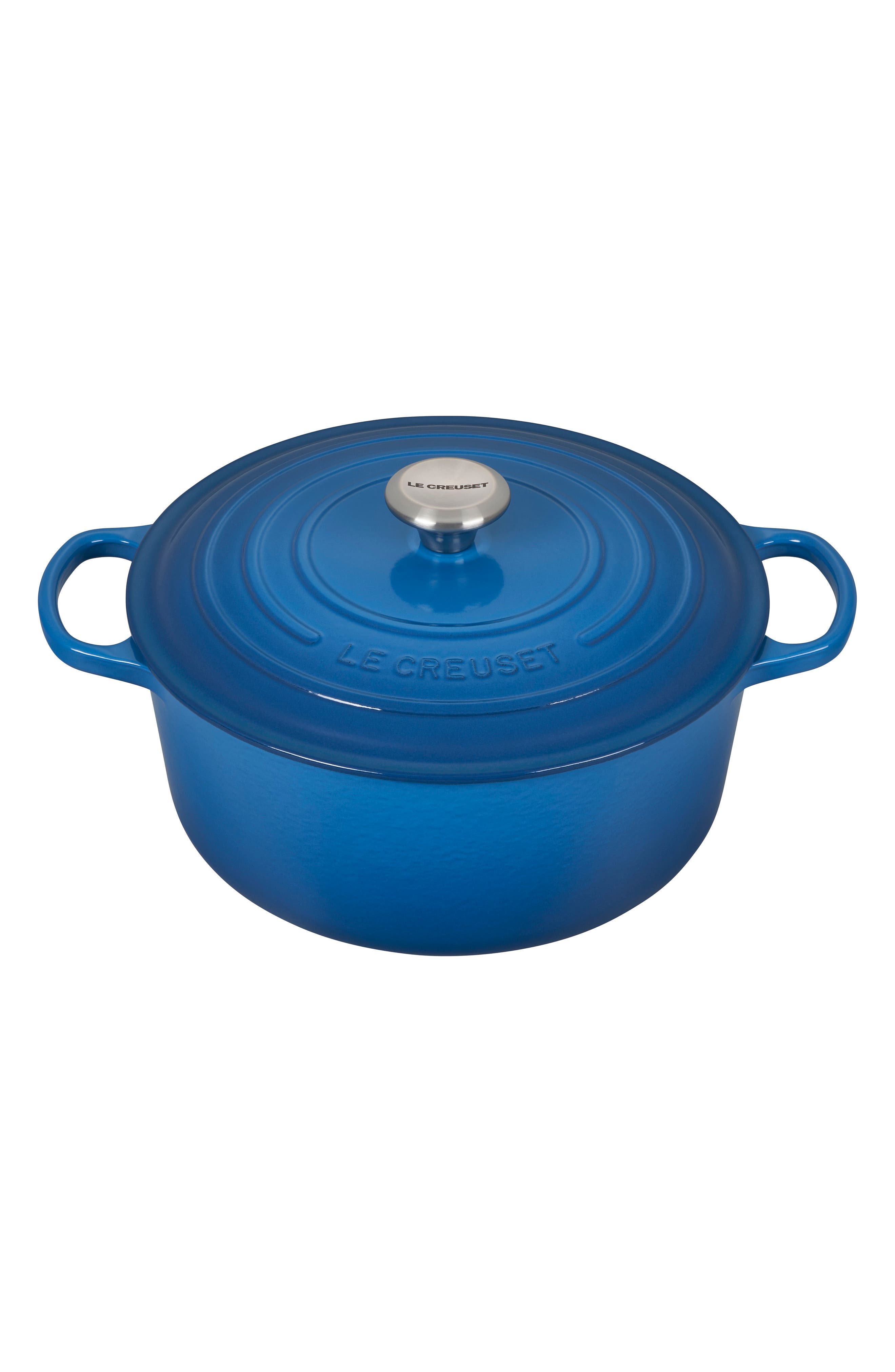 Signature 7.25-Quart Round Enamel Cast Iron Dutch Oven | Nordstrom