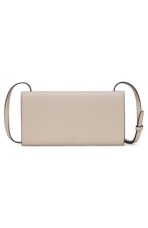 Oryany Mandy Leather Crossbody Wallet In Cream