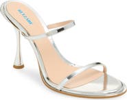 BETZÁBE Anita Crystal Embellished Metallic Sandal
