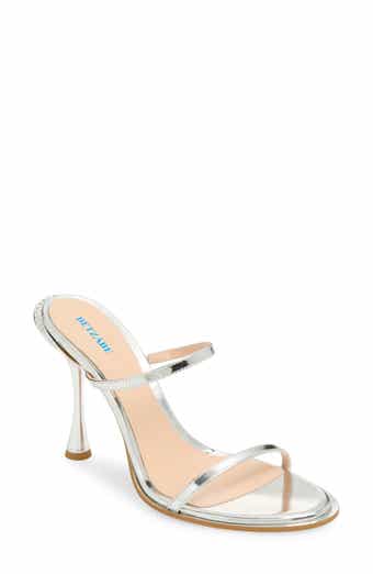 Anita Crystal Embellished Metallic Sandal