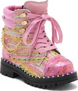 Kurt Geiger London Kids' Mini Chelsea Combat Boot