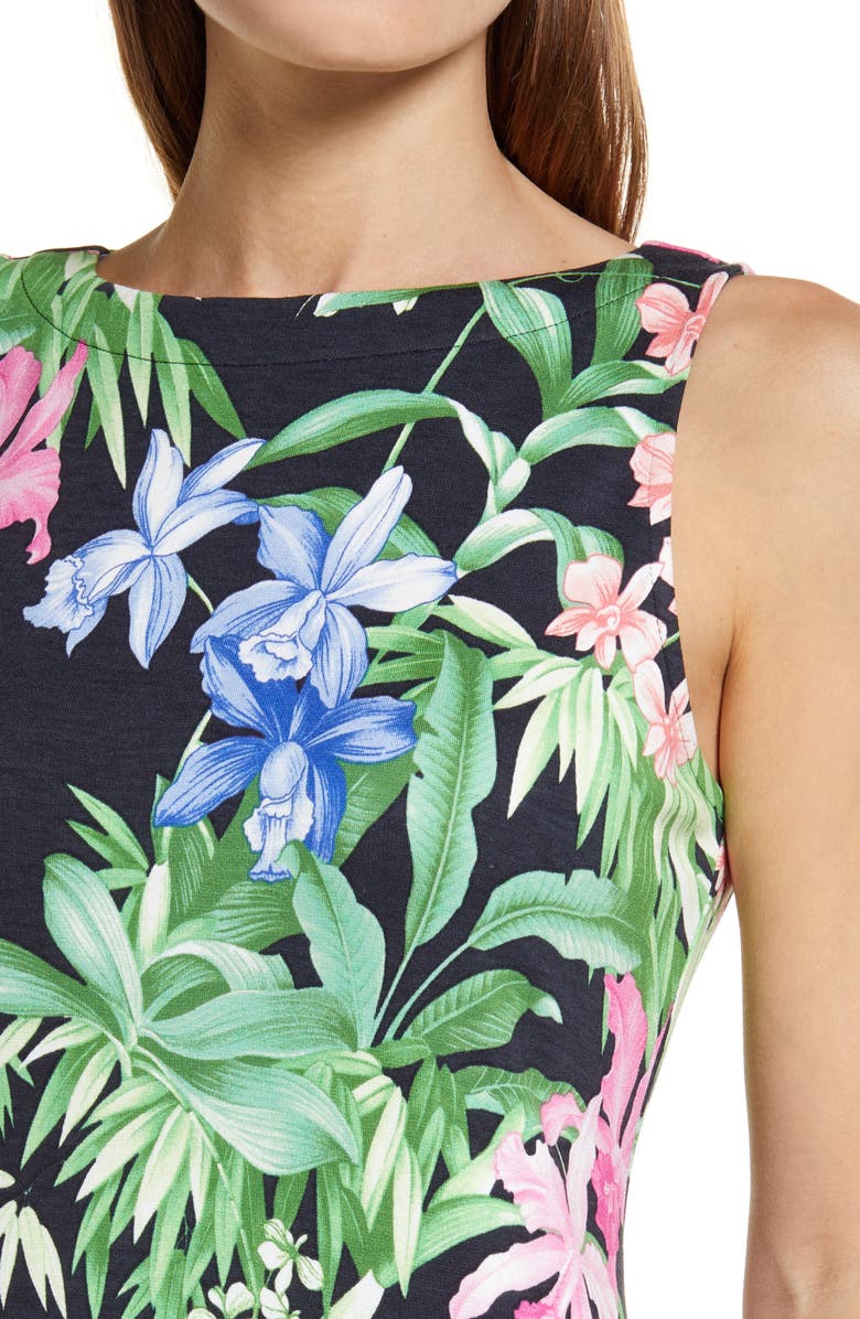 Tommy Bahama Darcy Orchid Grove Sheath Dress, Alternate, color, 