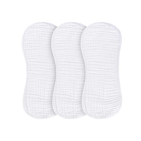 Baby Muslin Burp Cloths 3 Pack