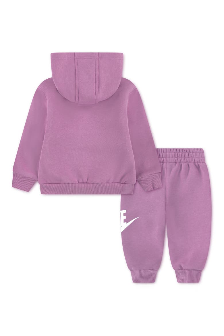 Club Fleece Hoodie & Joggers Set, Alternate, color, LIGHT MAGENTA