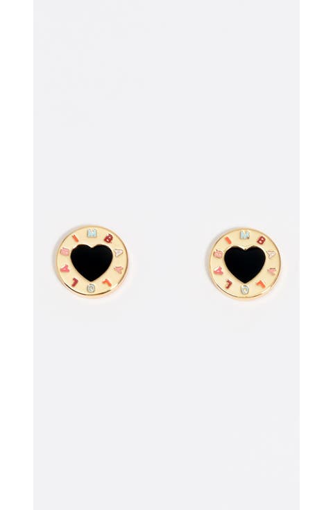 Heart Logo Earrings
