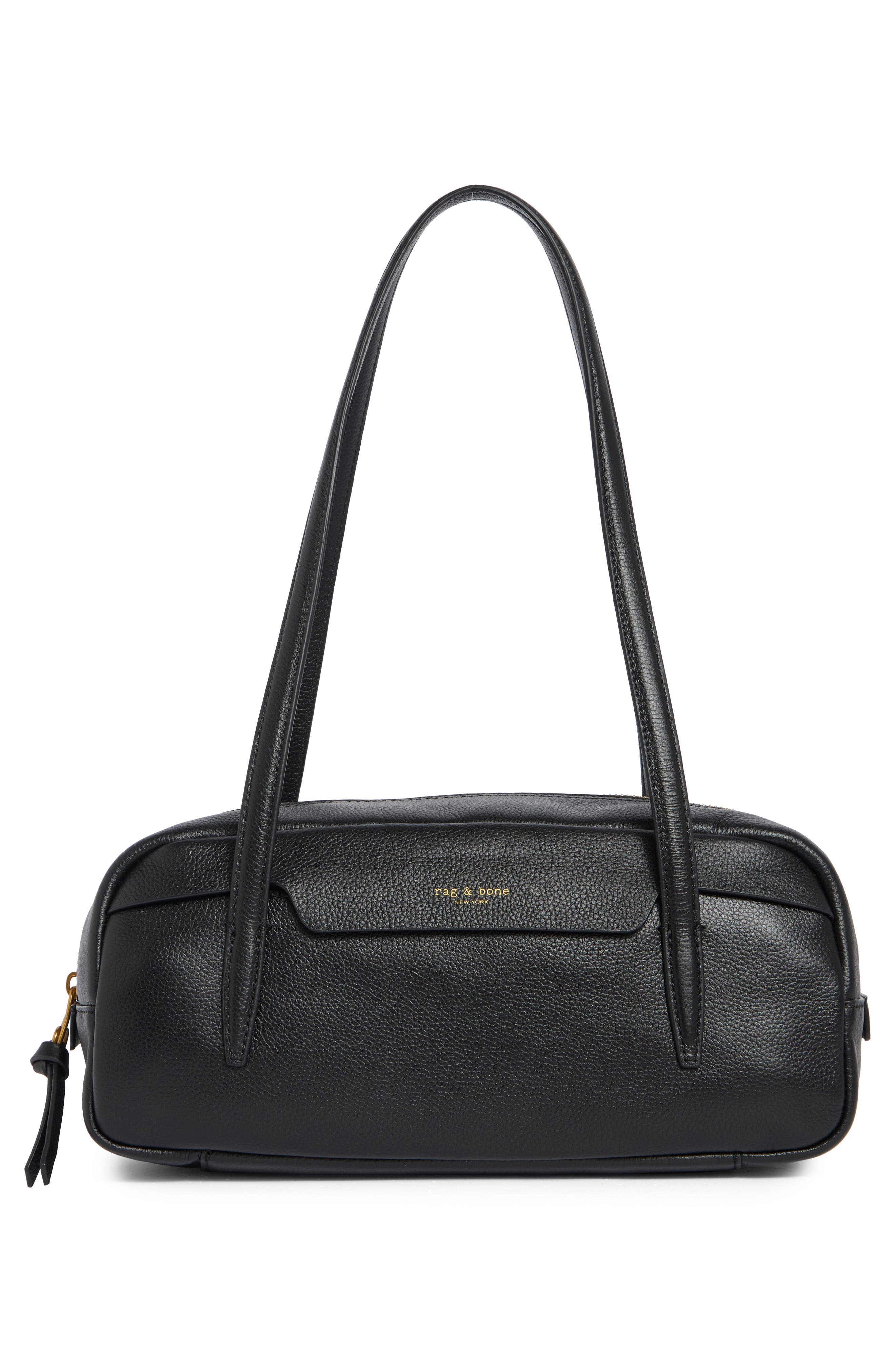 rag & bone Bryant East/West Satchel Bag, Main, color, Black