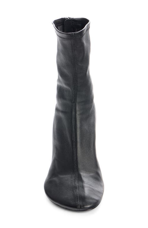 Acne Studios Back Tab Bootie In Animal Print