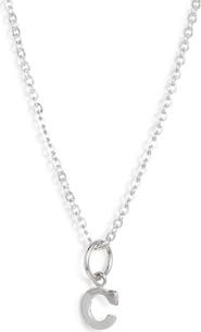 Nashelle Initial Pendant Necklace