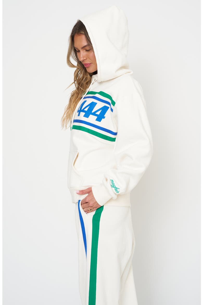 Angel Airlines Graphic Oversize Hoodie, Alternate, color, WHITE