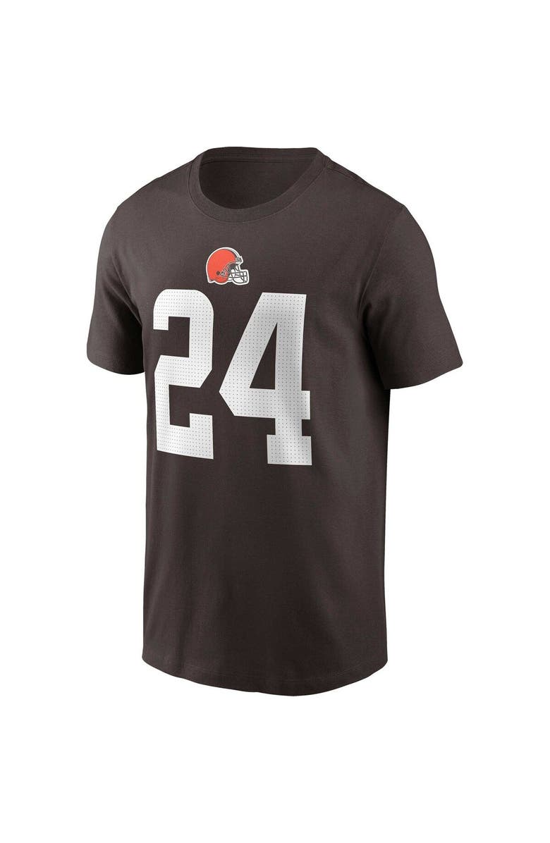 Nike Men's Nike Nick Chubb Brown Cleveland Browns Player Name & Number T-Shirt, Alternate, color, 