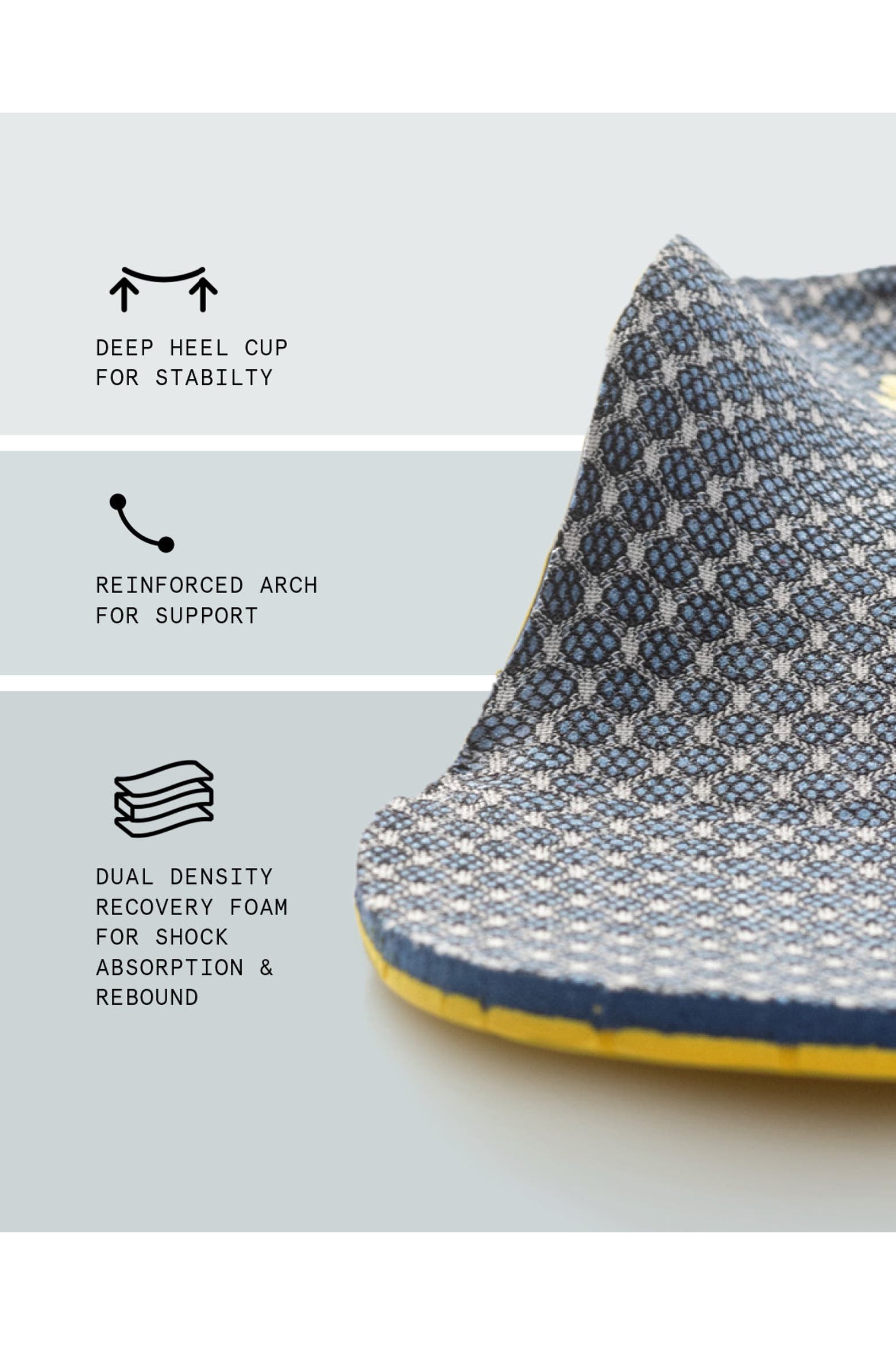 Orthottics ABEO 3D3 Orthotics Max Performance Orthotic 2 Womens Post Insole (Women ...