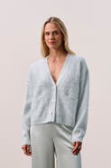 NAKED CASHMERE MICHAELA BRUSHED CASHMERE CARDIGAN